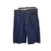 CORKED JEANS Men’s 34/15 Y2K Baggy Hip Hop Wide Skater Embroidered Shorts