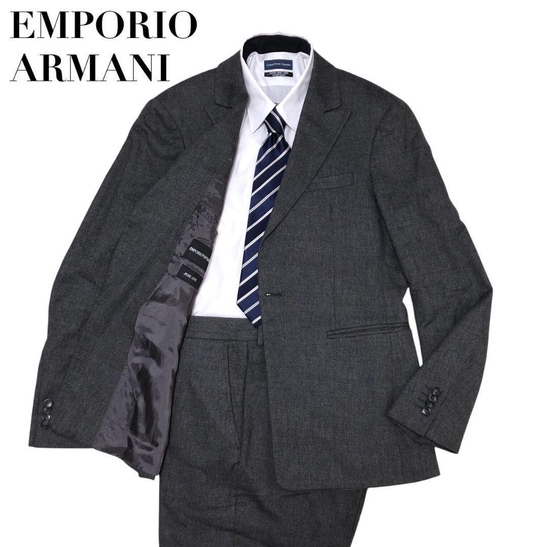 【Excellent Condition】 Emporio Armani Italian Made High-Quality Suit Set (Jacket & Trousers)
