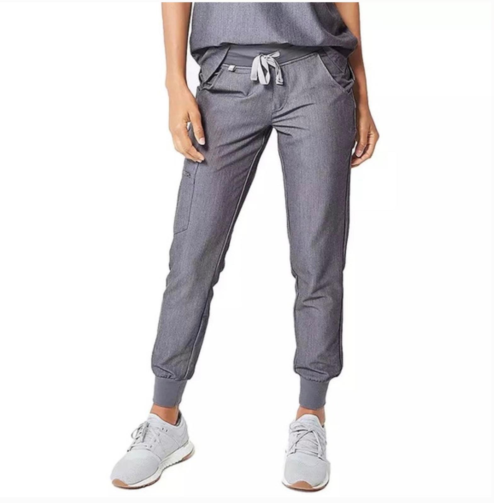 Figs Gray Graphite Zamora Jogger Scrub Pants Size Extra Small