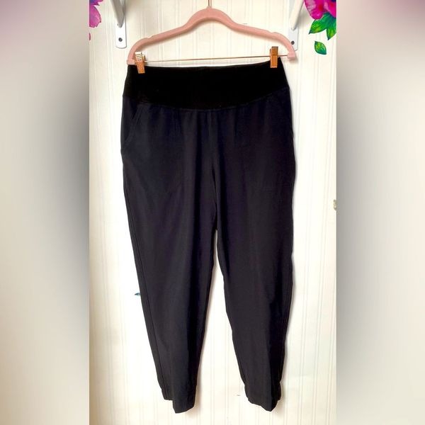 Patagonia Black Ankle Cropped Pants Sz M