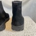Lands' End Ankle Chelsea Boots Men's 7 Pull On Black Suede Hardly Ever Worn!!