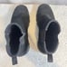 Lands' End Ankle Chelsea Boots Men's 7 Pull On Black Suede Hardly Ever Worn!!