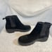 Lands' End Ankle Chelsea Boots Men's 7 Pull On Black Suede Hardly Ever Worn!!