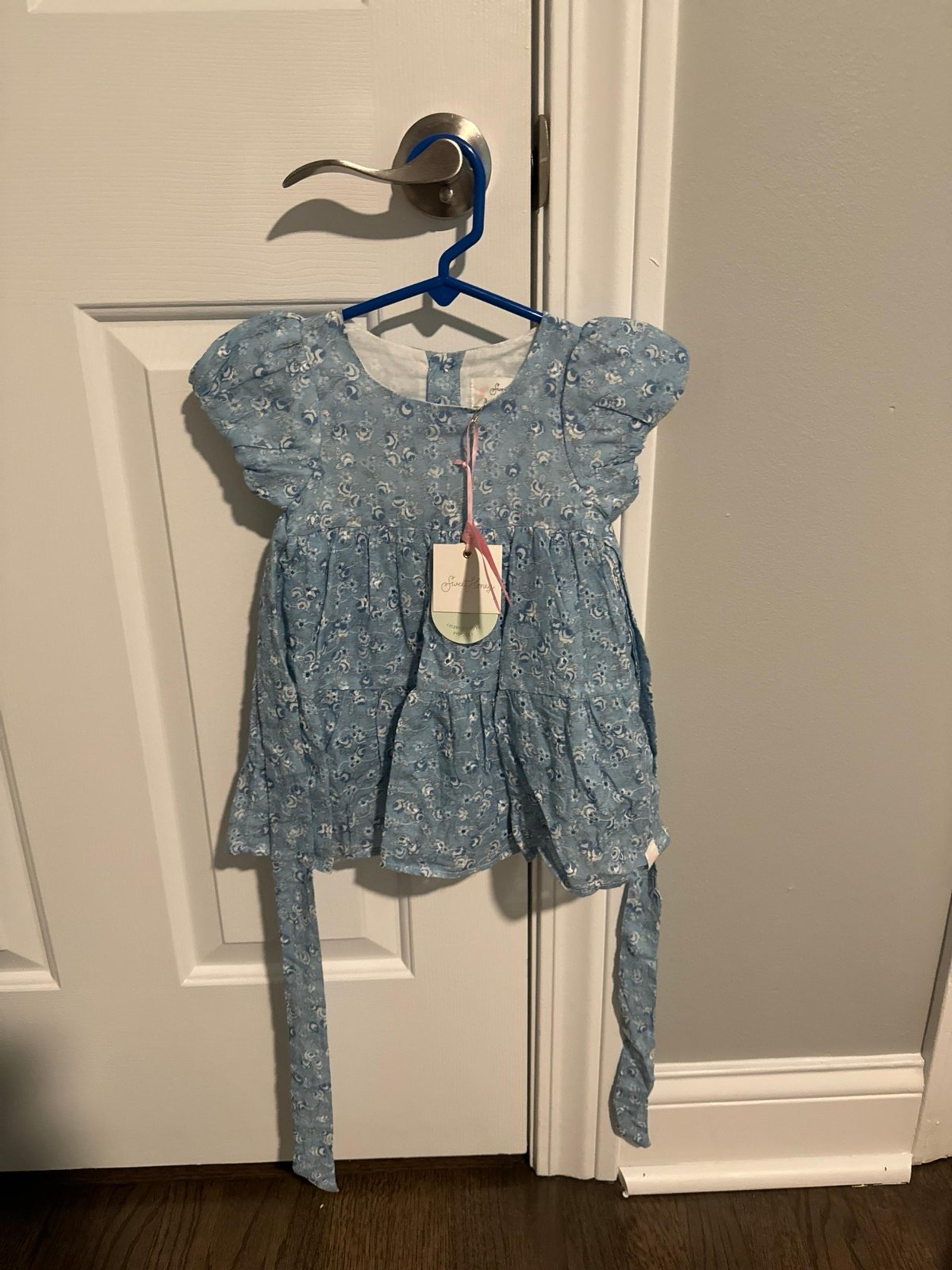 Brand new; Sweet Honey dress 12mo