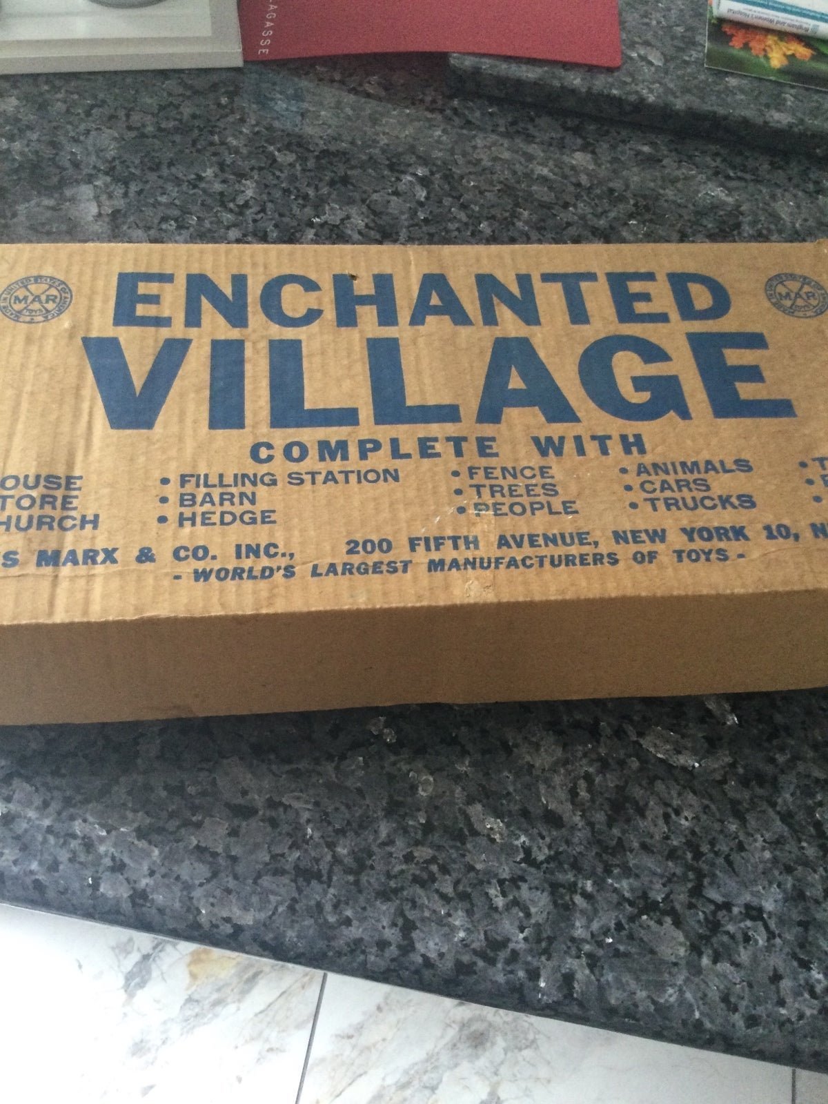 Marx toys Enchanted Village Play Set