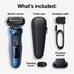 Braun Electric Razor for Men, Series 6 Shaver with trimmer