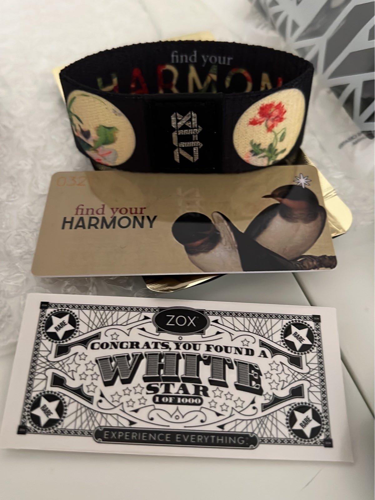 ZOX Find Your Harmony Mega Mystery Pack Small /321 white star
