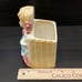 Vintage E.O. Brody Co. Little Miss Muffet Ceramic Planter