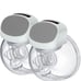 Wireless breast pump wearable