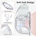 Wireless breast pump wearable