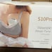 Wireless breast pump wearable