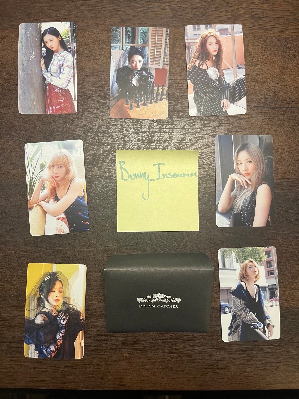Dreamcatcher - Center of Time Photocards