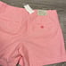 Women’s powder pink powered Oxford city fit J crew shorts nwt size 4