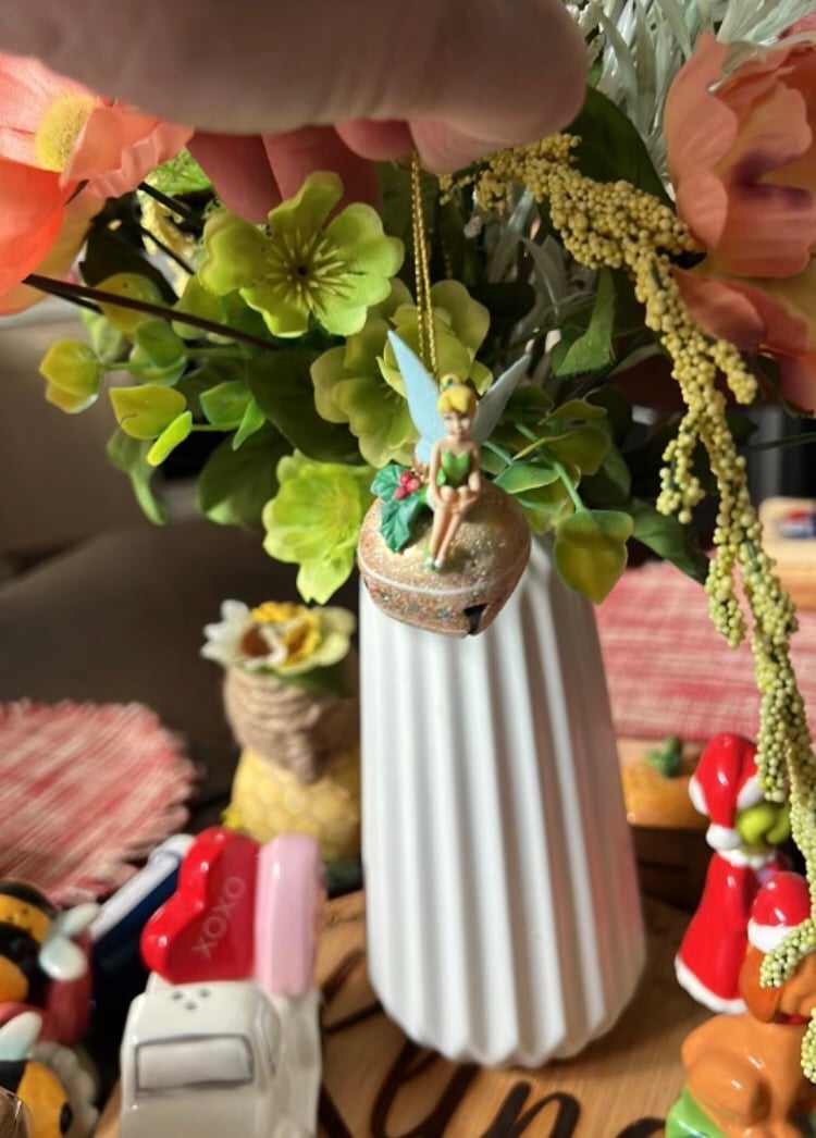 NEW DISNEY TINKERBELL ORNAMENT BELLE COLLECTION