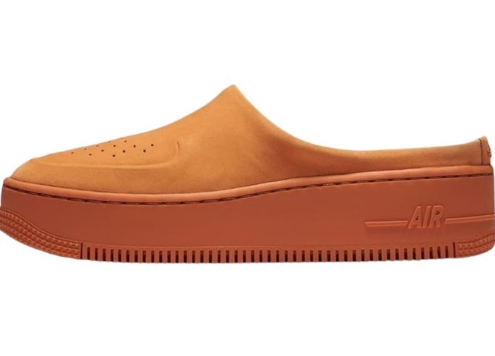 Nike Air Force 1 Lover XX leather slip on mules