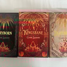 SIGNED | Illumicrate Exclusive Empirium Trilogy-Furyborn Kingsbane Lightbringer