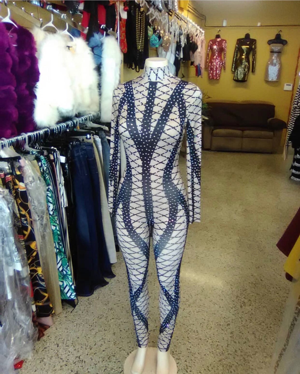 Sequin Jumpsuit
