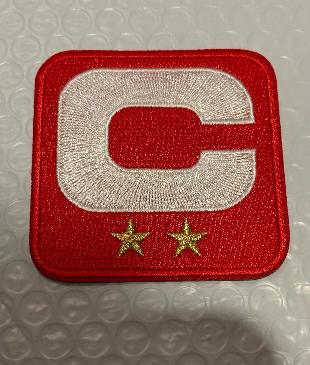 NFL 2019 Pro Model Patrick Mahomes Chiefs 2 Star Captain Patch
