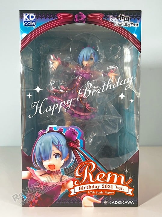 KADOKAWA Kdcolle Rem Birthday 2021 Ver. - Re:ZERO 1/7 Scale Figure