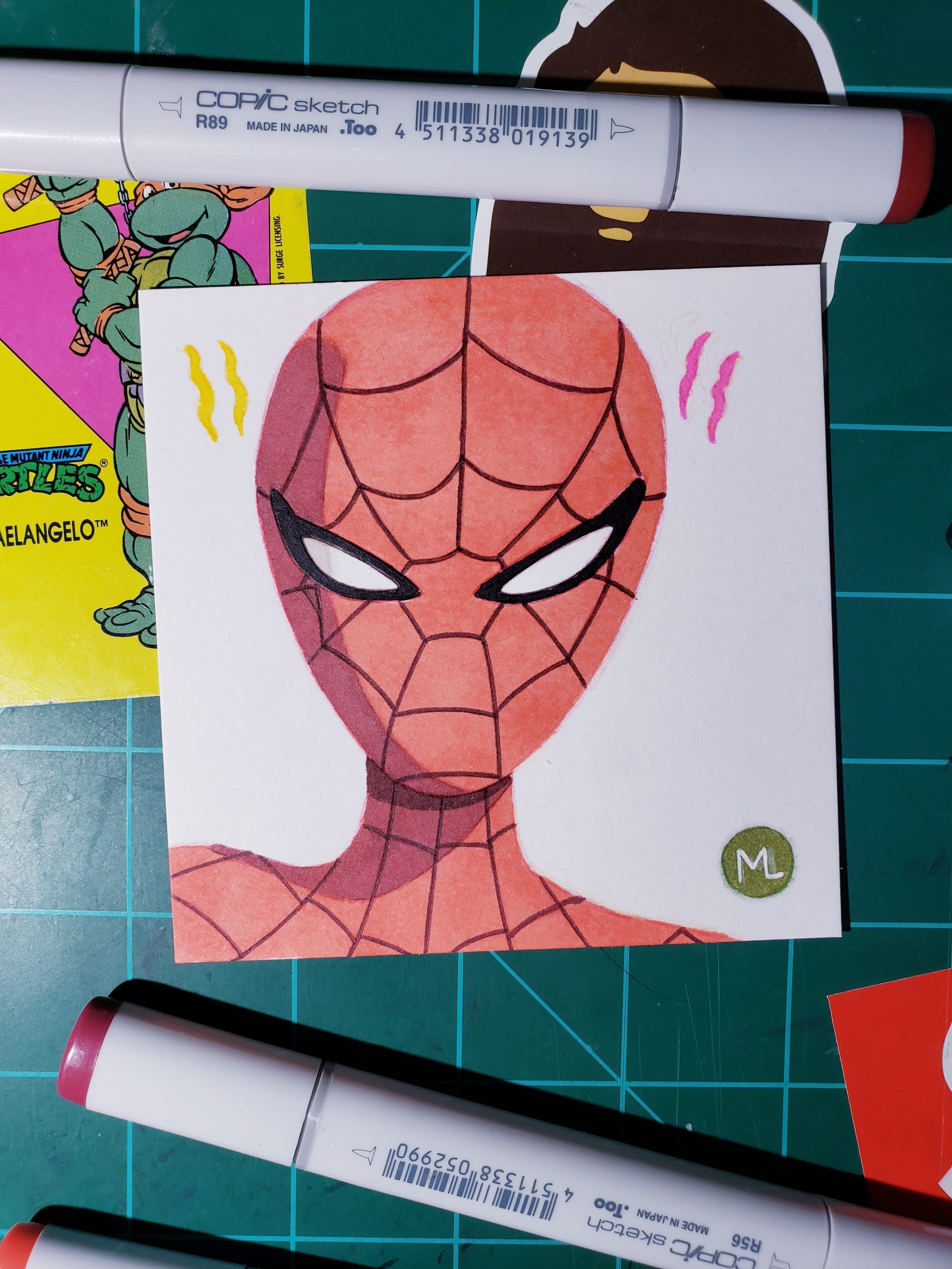 Spider-Man Drawing.