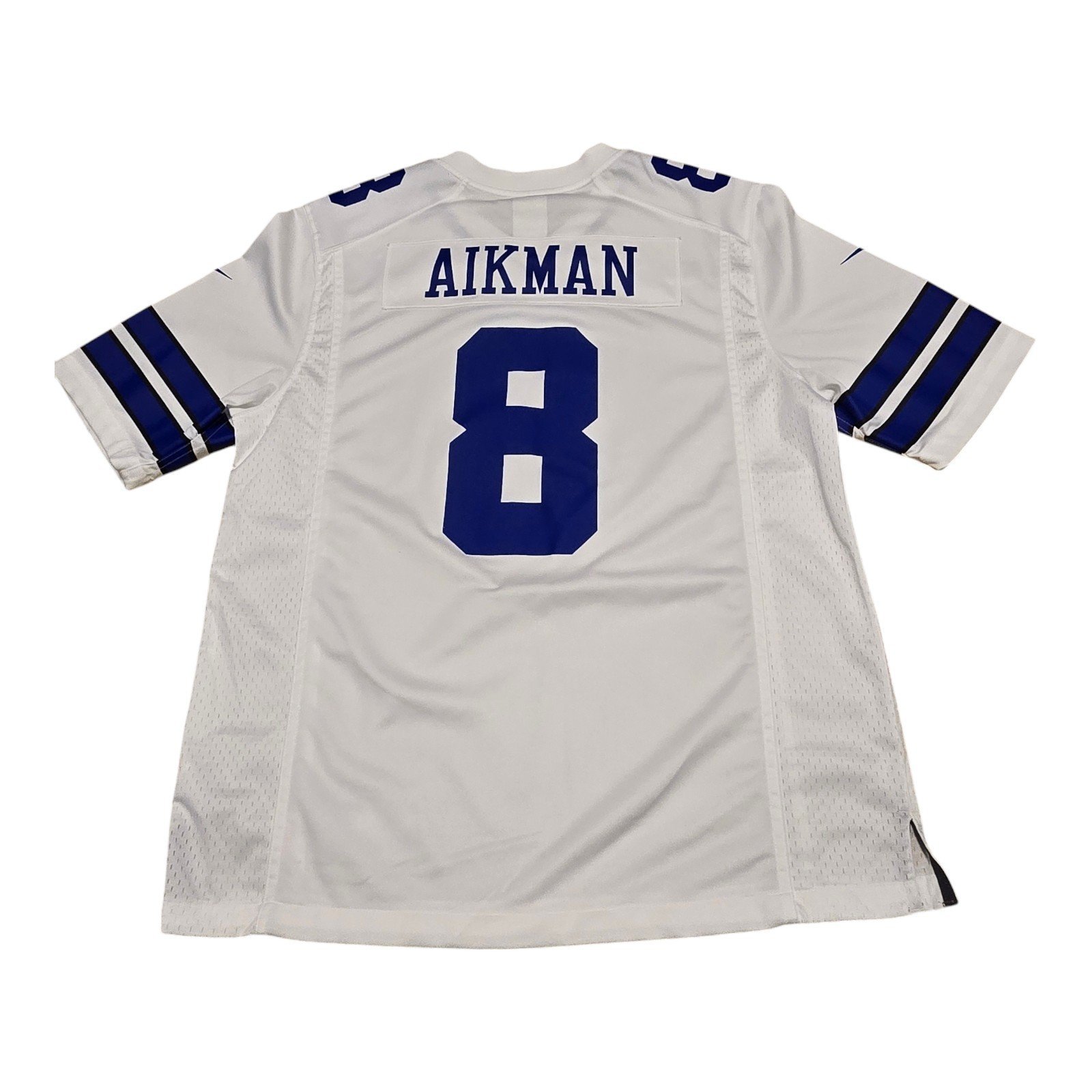 Nike NFL On Field Dallas Cowboys #8 Troy Aikman Football Jersey, Men's Large
