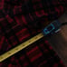 Rag & Bone Engineered Plaid Corduroy Shirt Mens Large Black/Red