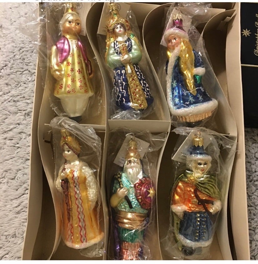 NWT Christopher Radko Russian Rhapsody Ornament Set 1996 RETIRED & RARE