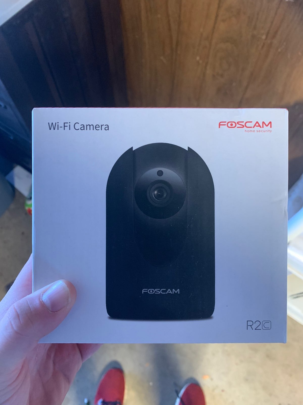 Wirelss security camera
