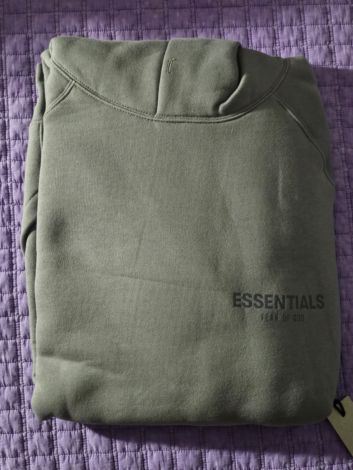 Fear of god essentials pebble hoodie size XXL