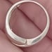 Vtg.Unique sterling silver crisscross ring- sz7