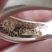 Vtg.Unique sterling silver crisscross ring- sz7
