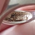 Vtg.Unique sterling silver crisscross ring- sz7