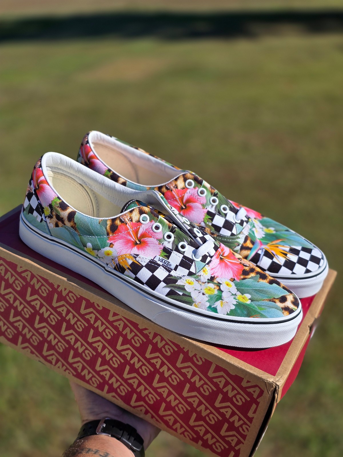 Mens floral vans 2025