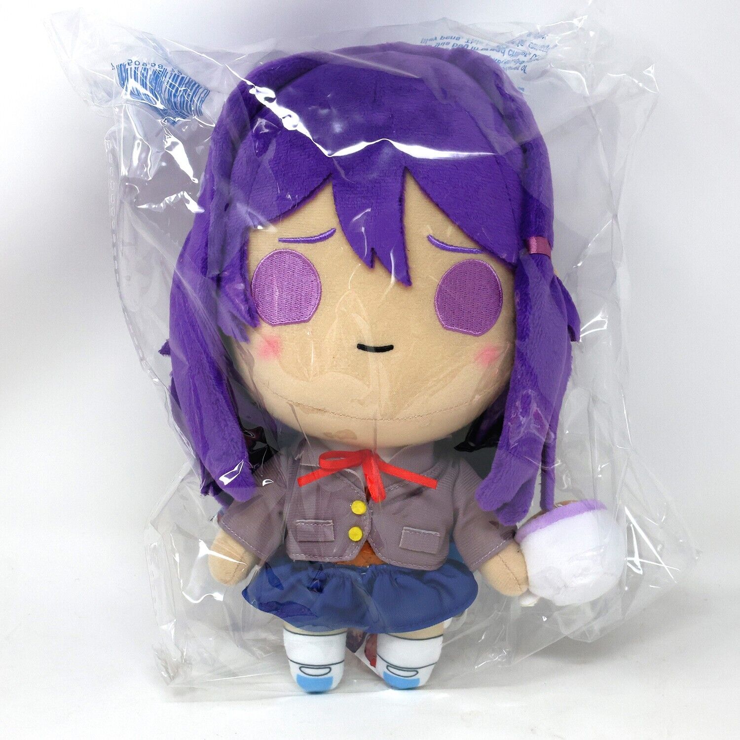 Doki Doki Literature Club Yuri Plush 10 Figure Plushie Doll + Mini Teacup DDLC