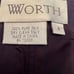 Worth Silk Halter Top Embroidered Purple Gold Size 4