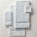 Signature Soft 6 Piece Solid Towel Set, Arctic White-iu8