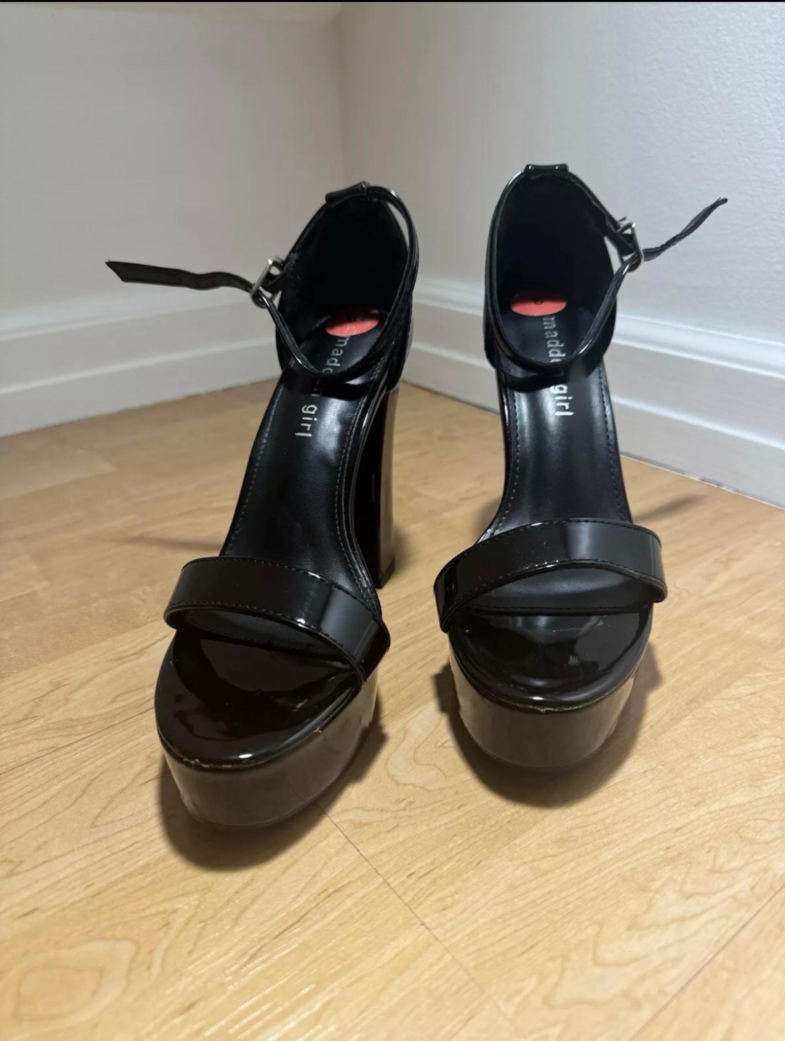 Heels Madden Girl High Black Heels Size 6