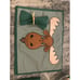 Set of 4 Placements Napkins & Rings Moose Rustic Theme Green Home Decor NWOT