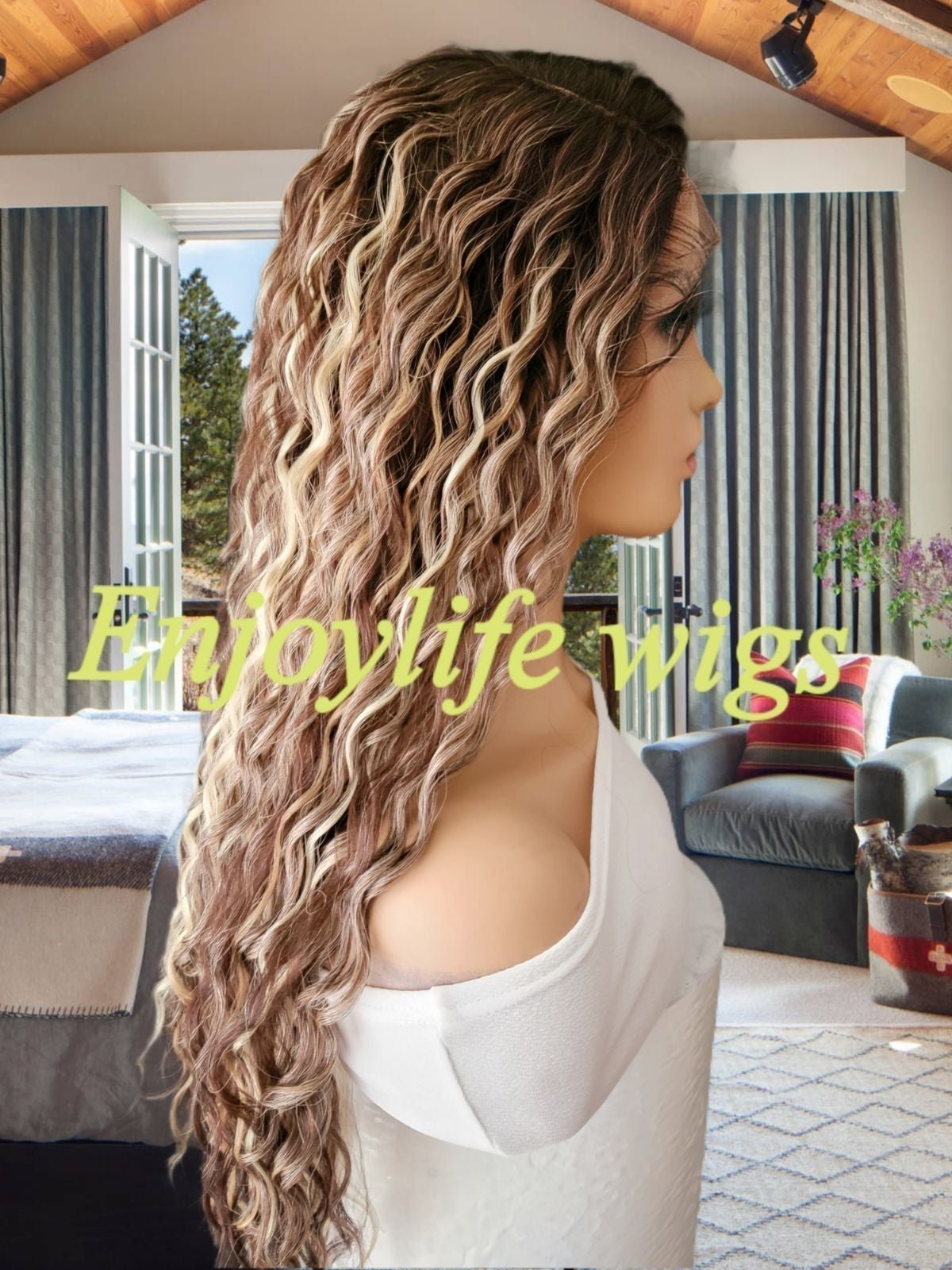 human hair HD lace front wig