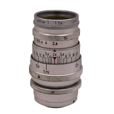 Steinheil Munchen Cassarit 1:2.8 36mm Lens # 996135 plus yellow Filter