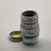Steinheil Munchen Cassarit 1:2.8 36mm Lens # 996135 plus yellow Filter