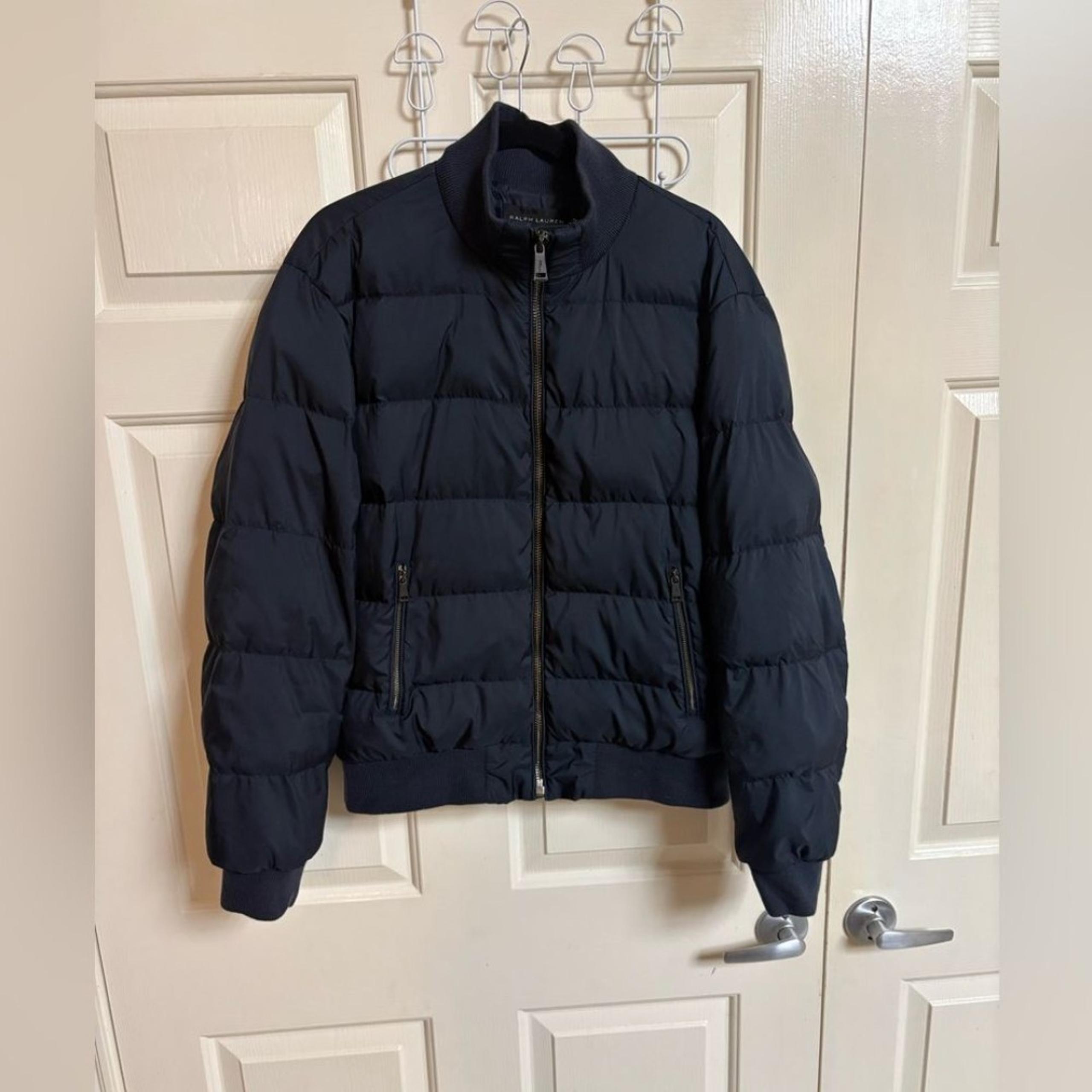 Ralph Lauren men’s black label puffer coat Black