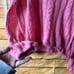 Free People Sweater Bubblegum Pink Angel Soft Combo Alpaca Wool Long Sleeves M