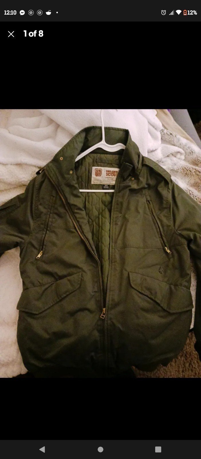 Volcom scout snowboard jacket