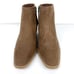 Linea Paolo Women's Windy Snip Toe Block Heel Bootie Tan Size 6