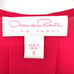 Oscar de la Renta Women's Size S Pink Sleepwear Tank Tie Front Flowy Lace Bottom