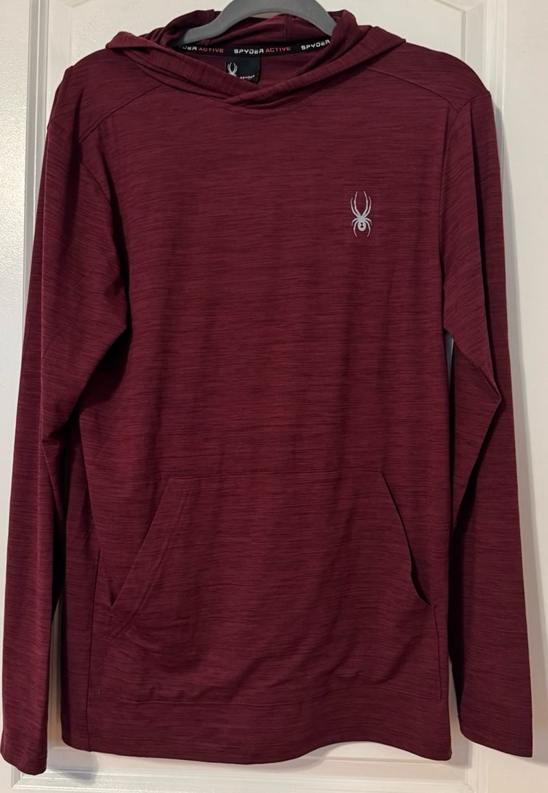 Men’s Spider Pullover Hoodie NWT Small