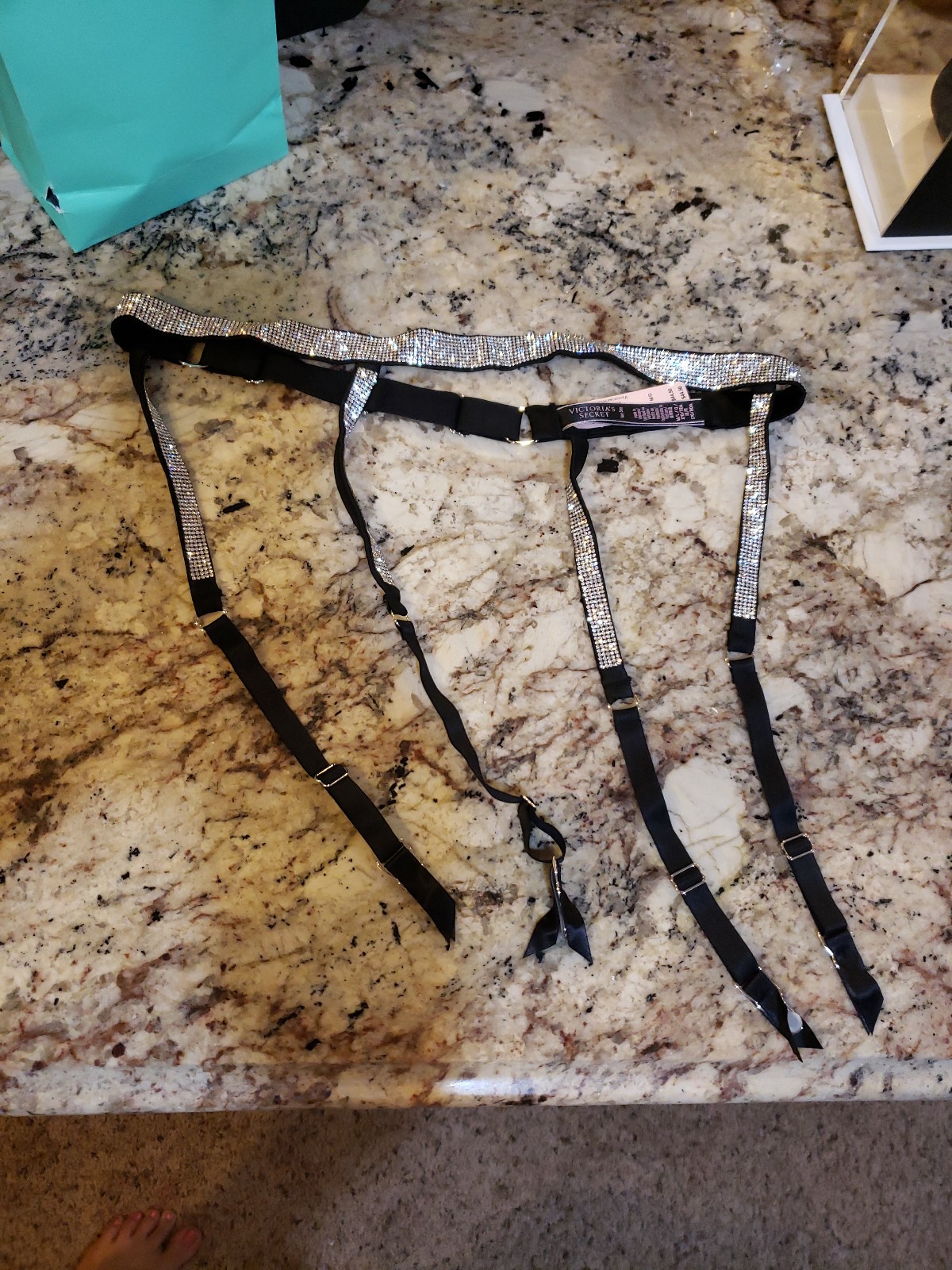 Victoria's Secret Bling Garter Belt