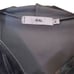Adika Gambino Gray Zip-Up Velvet Crop Top Hoodie Size XL