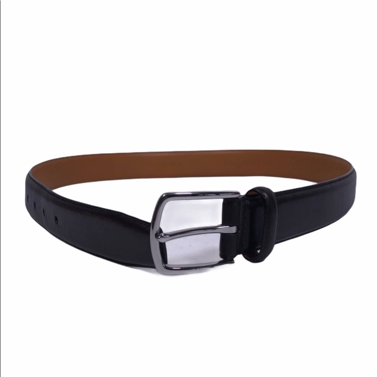 Polo Ralph Lauren Dark Italian Leather Belt Size 32